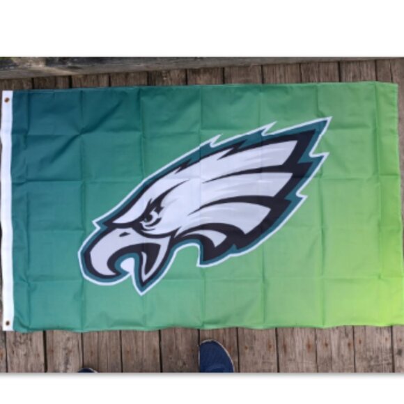 NEW Philadelphia Eagles Logo 3x5 NFL Flag - Picture 1 of 2